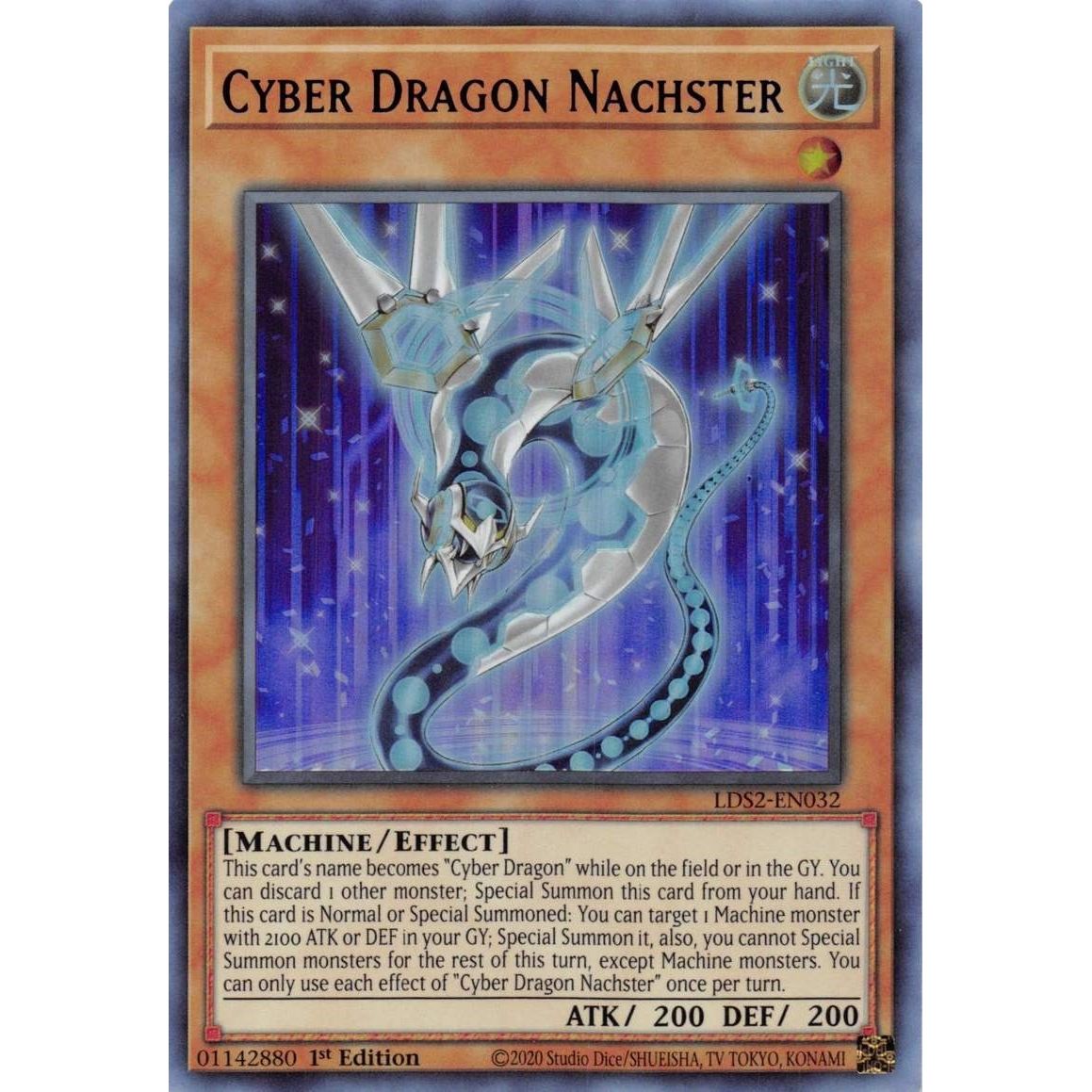 Image for Cyber Dragon Nachster (Purple) (LDS2-EN032) (LDS2) - YuGiOh