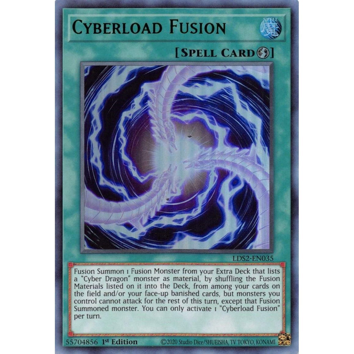 Image for Cyberload Fusion (Green) (LDS2-EN035) (LDS2) - YuGiOh