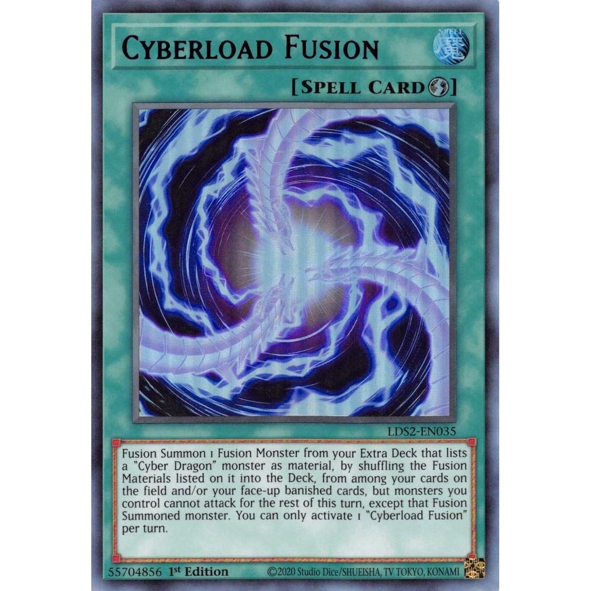 Image for Cyberload Fusion (Purple) (LDS2-EN035) (LDS2) - YuGiOh