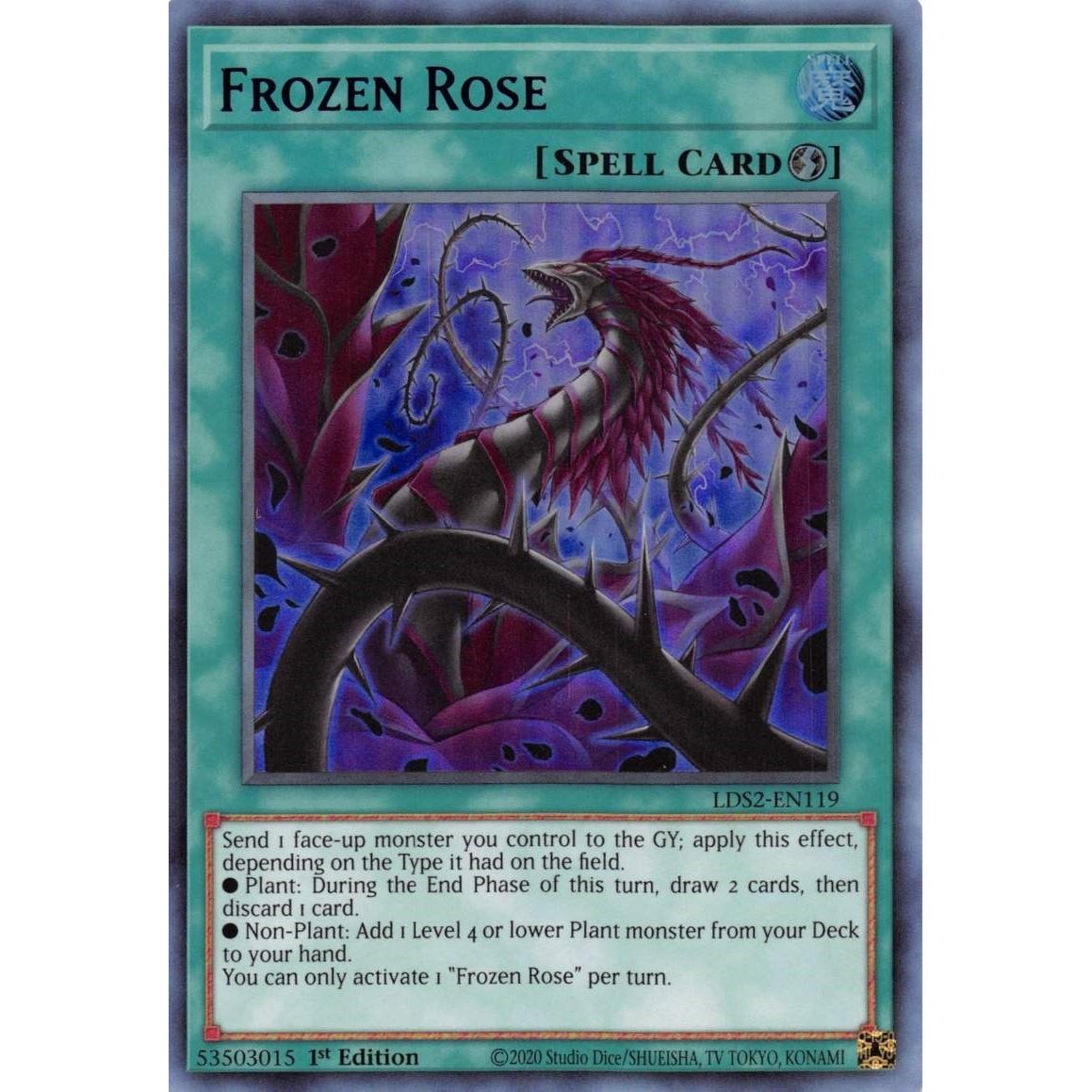 Image for Frozen Rose (Blue) (LDS2-EN119) (LDS2) - YuGiOh