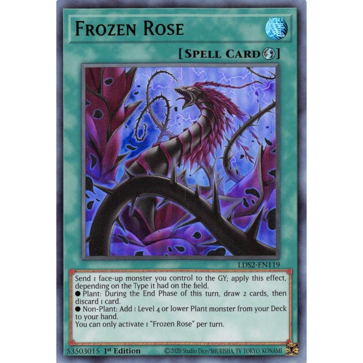 Image for Frozen Rose (Green) (LDS2-EN119) (LDS2) - YuGiOh