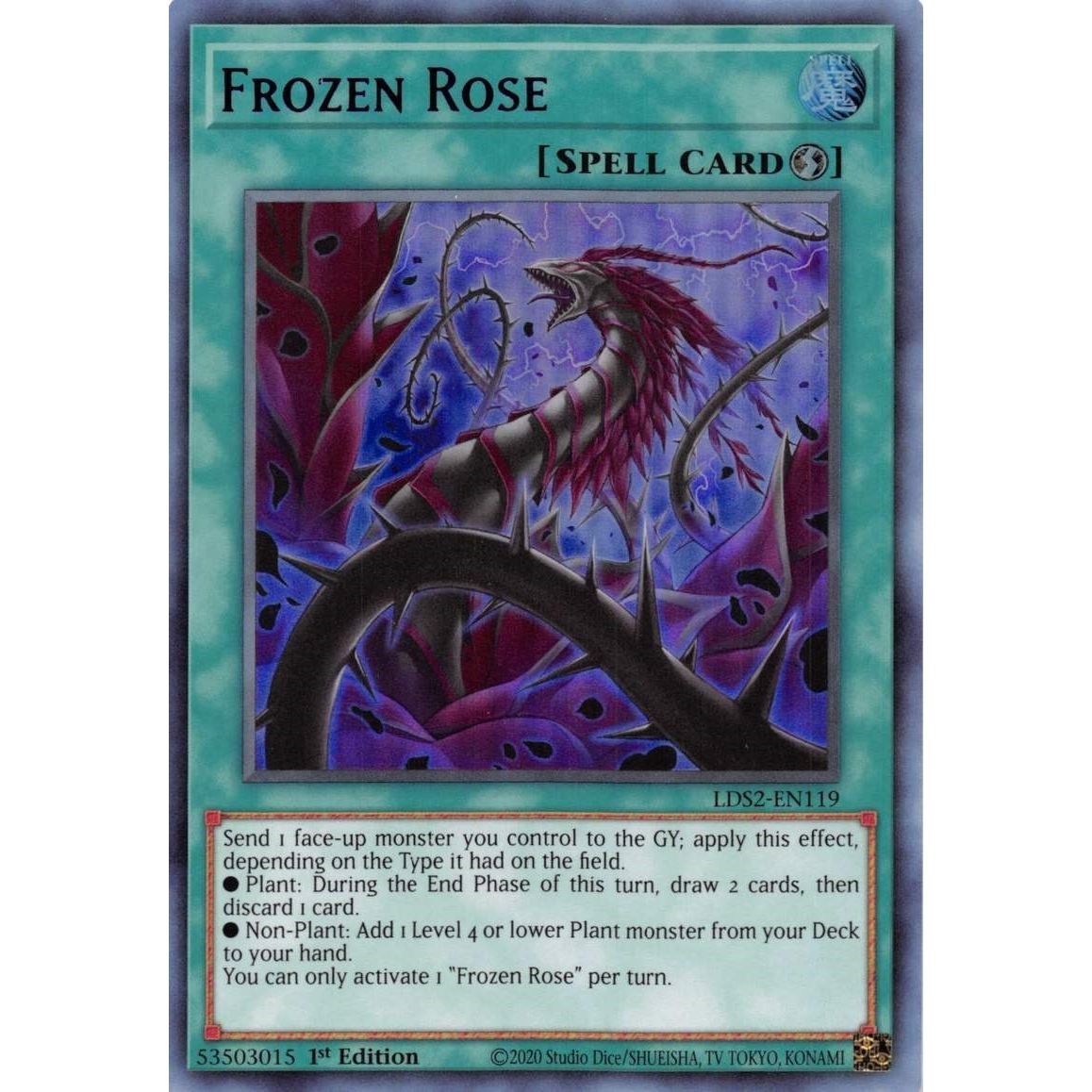 Image for Frozen Rose (Purple) (LDS2-EN119) (LDS2) - YuGiOh