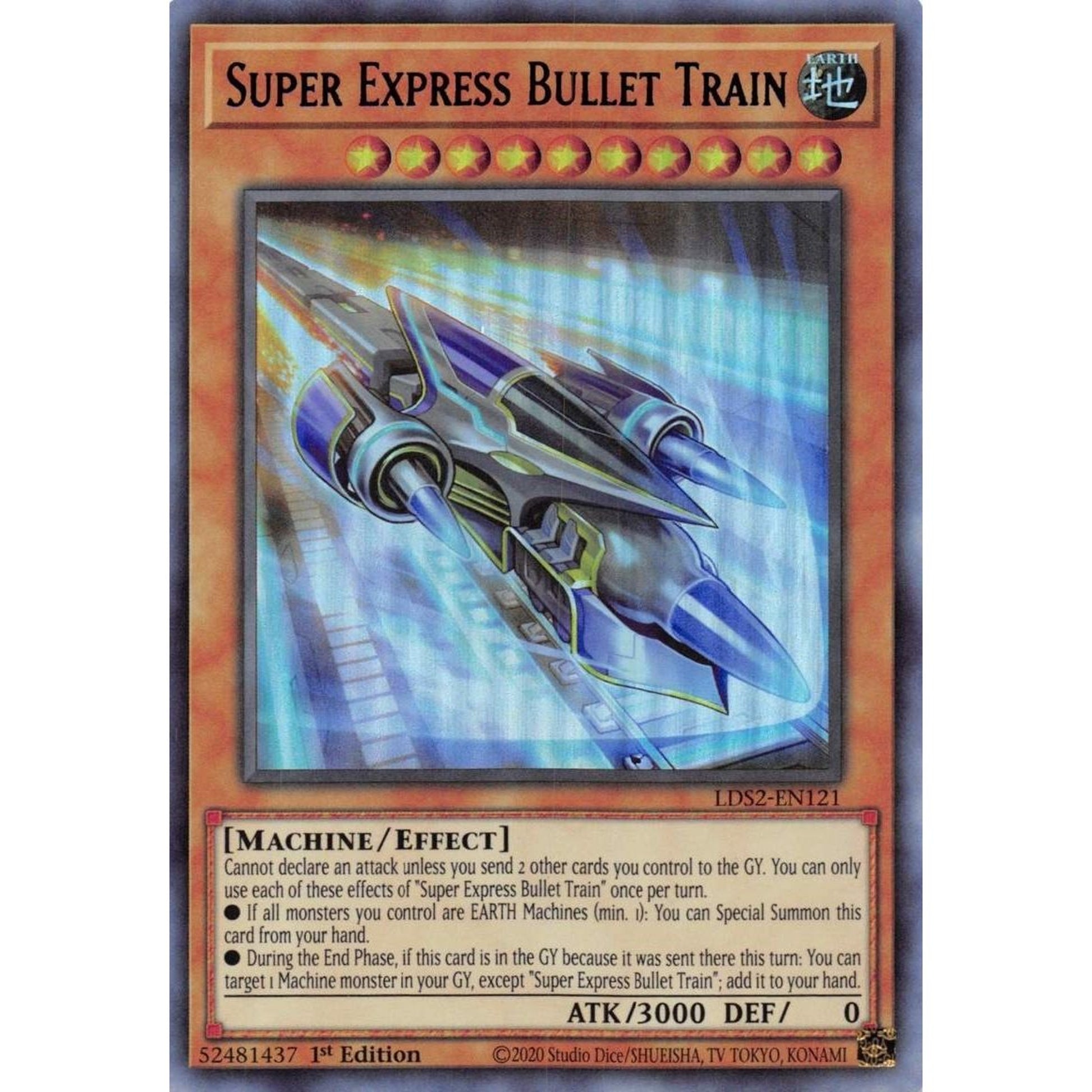 Image for Super Express Bullet Train (Blue) (LDS2-EN121) (LDS2) - YuGiOh