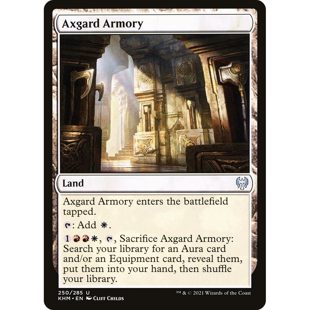 Image for Axgard Armory (250) (KHM) - Magic: The Gathering