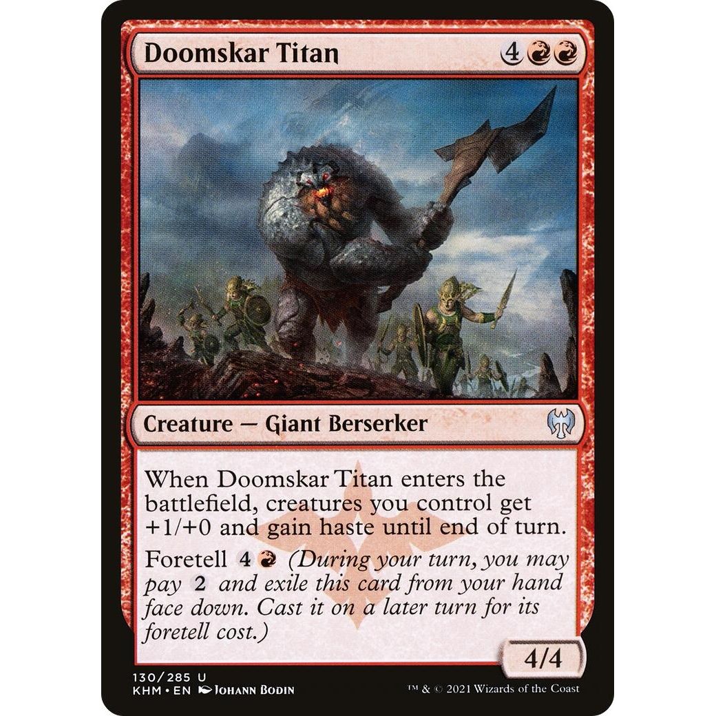 Image for Doomskar Titan (130) (KHM) - Magic: The Gathering