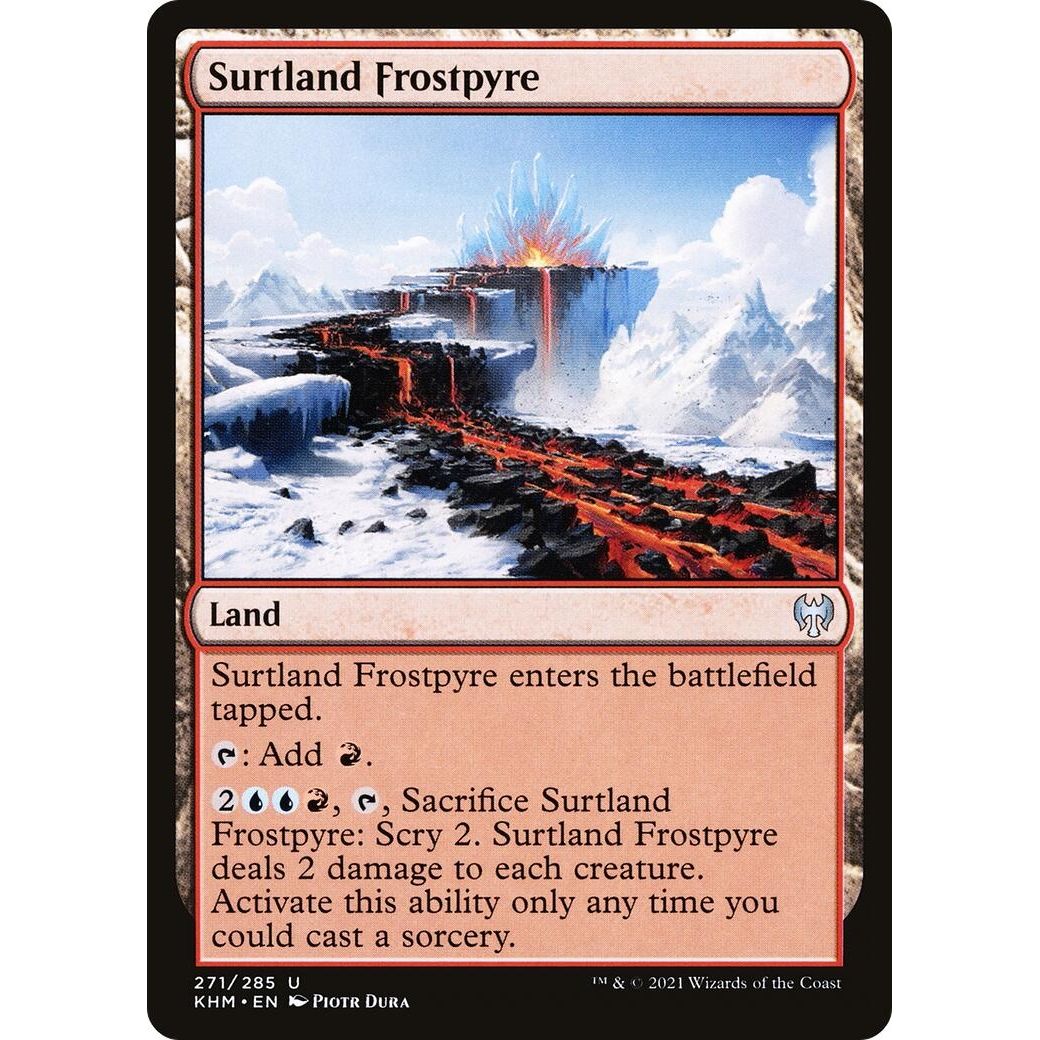 Image for Surtland Frostpyre (271) (KHM) - Magic: The Gathering