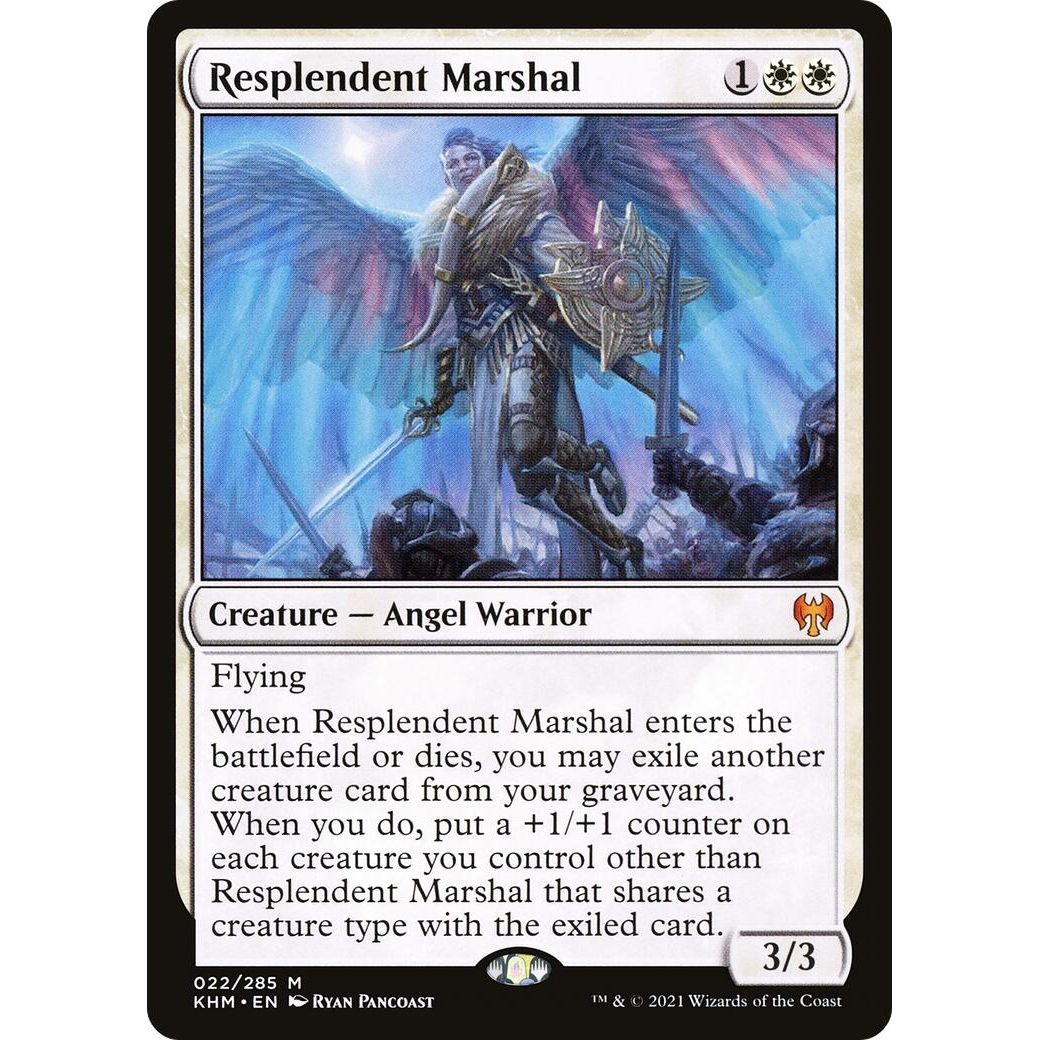 Image for Resplendent Marshal (22) (KHM) - Magic: The Gathering