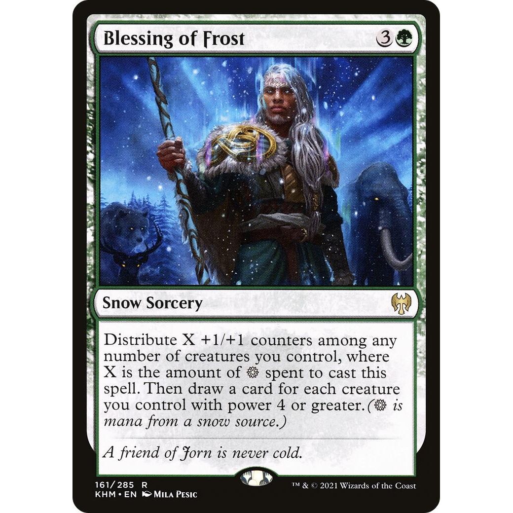 Image for Blessing of Frost (161) (KHM) - Magic: The Gathering