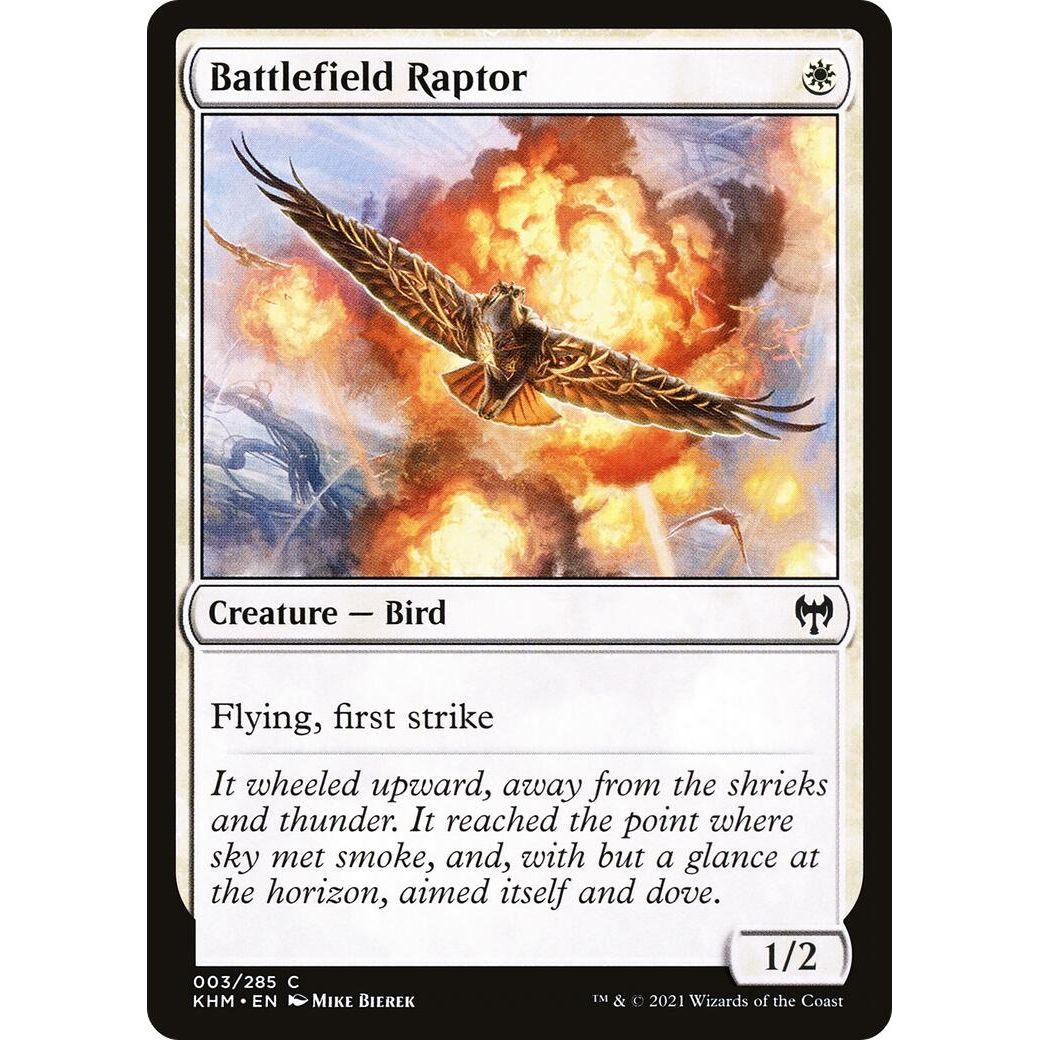 Image for Battlefield Raptor (3) (KHM) - Magic: The Gathering