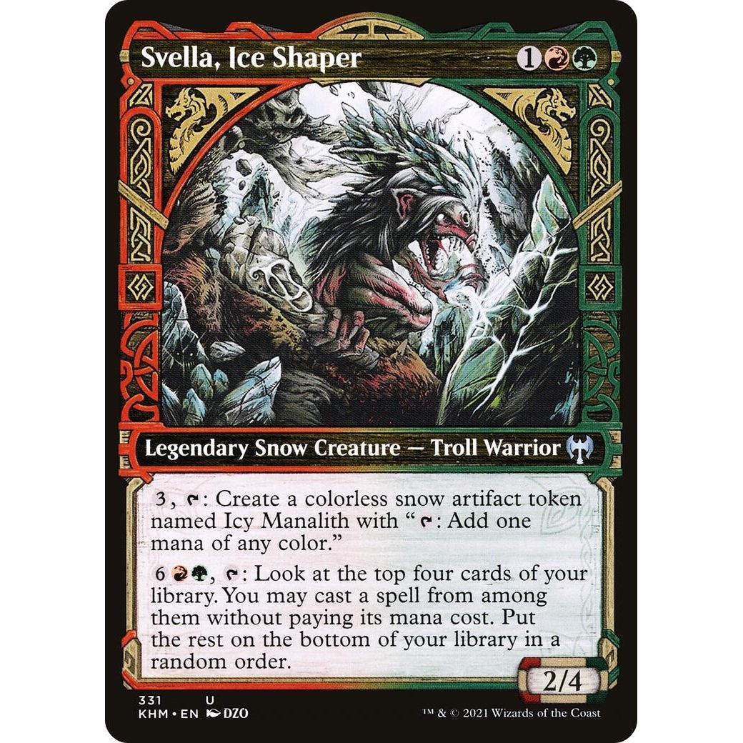 Image for Svella, Ice Shaper (Showcase) (331) (KHM) - Magic: The Gathering