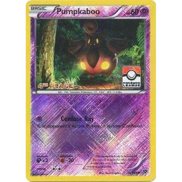 Image for Pumpkaboo - 56/146 (Pokemon League) [4th Place] (056/146) (PR) - Pokemon