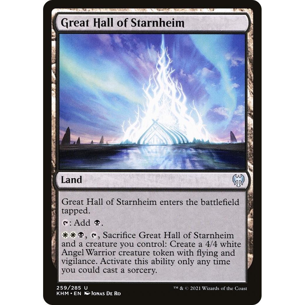 Image for Great Hall of Starnheim (259) (KHM) - Magic: The Gathering