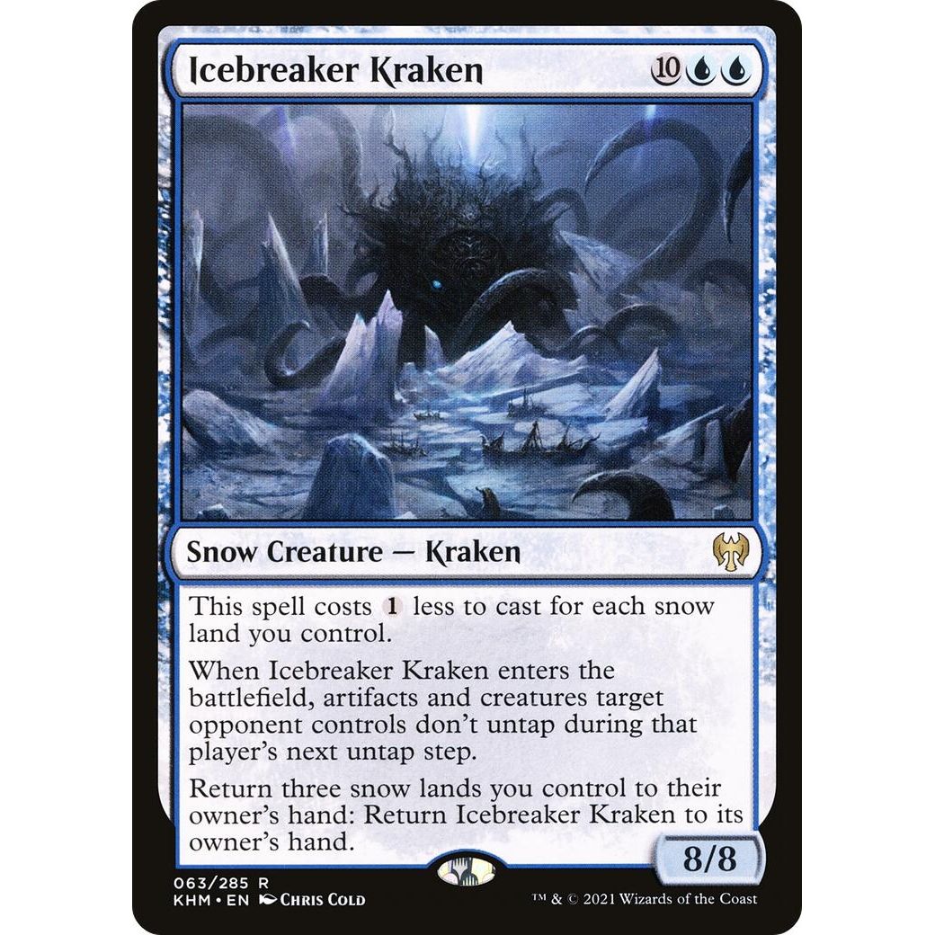 Image for Icebreaker Kraken (63) (KHM) - Magic: The Gathering