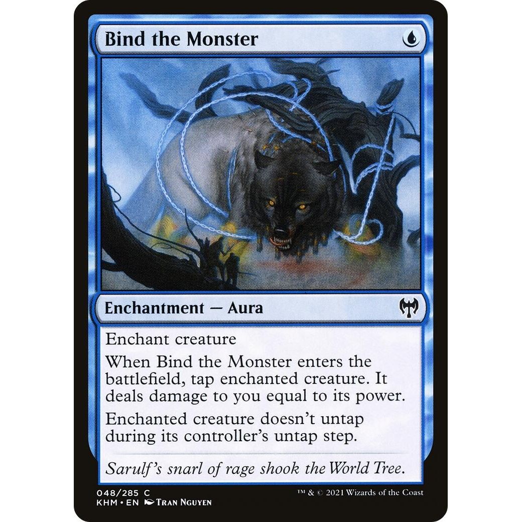 Image for Bind the Monster (48) (KHM) - Magic: The Gathering