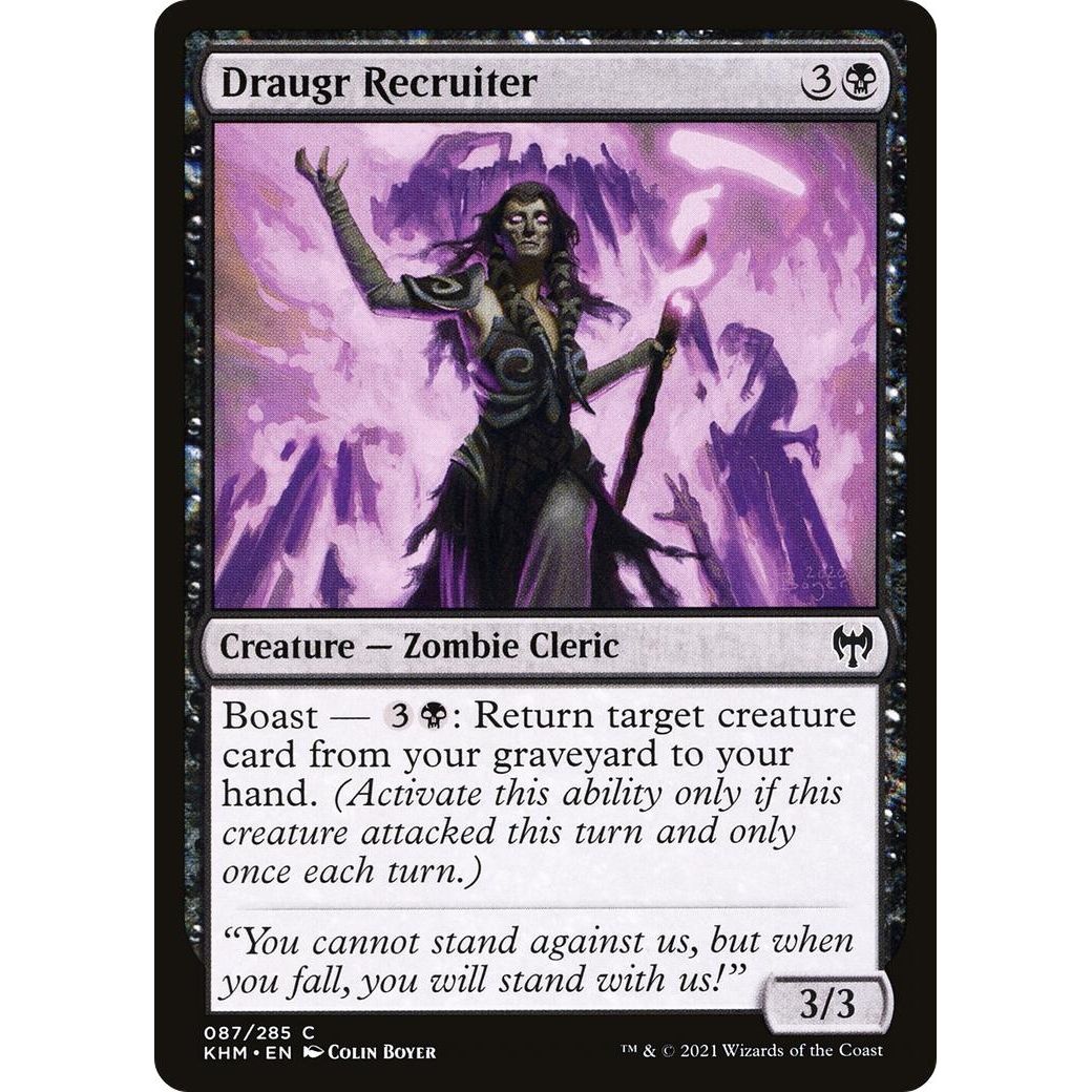 Image for Draugr Recruiter (87) (KHM) - Magic: The Gathering