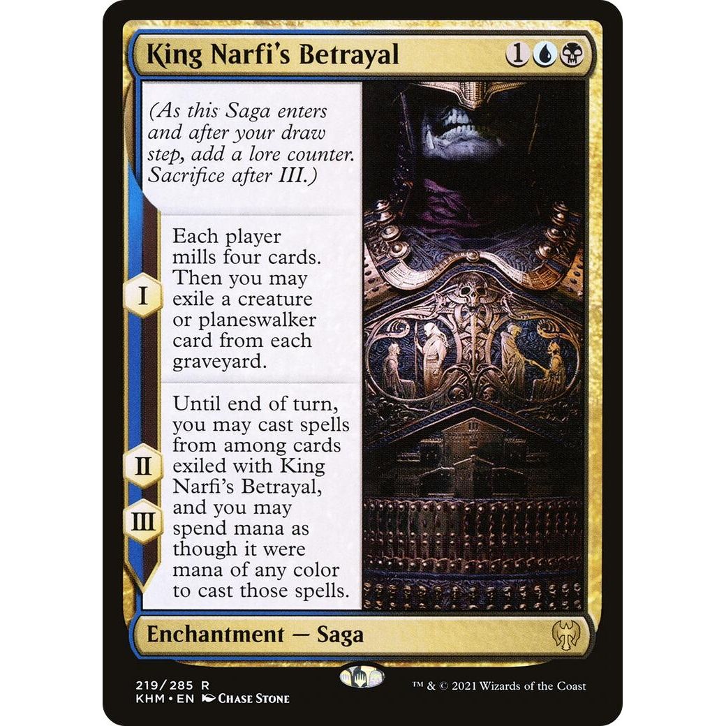 Image for King Narfi's Betrayal (219) (KHM) - Magic: The Gathering