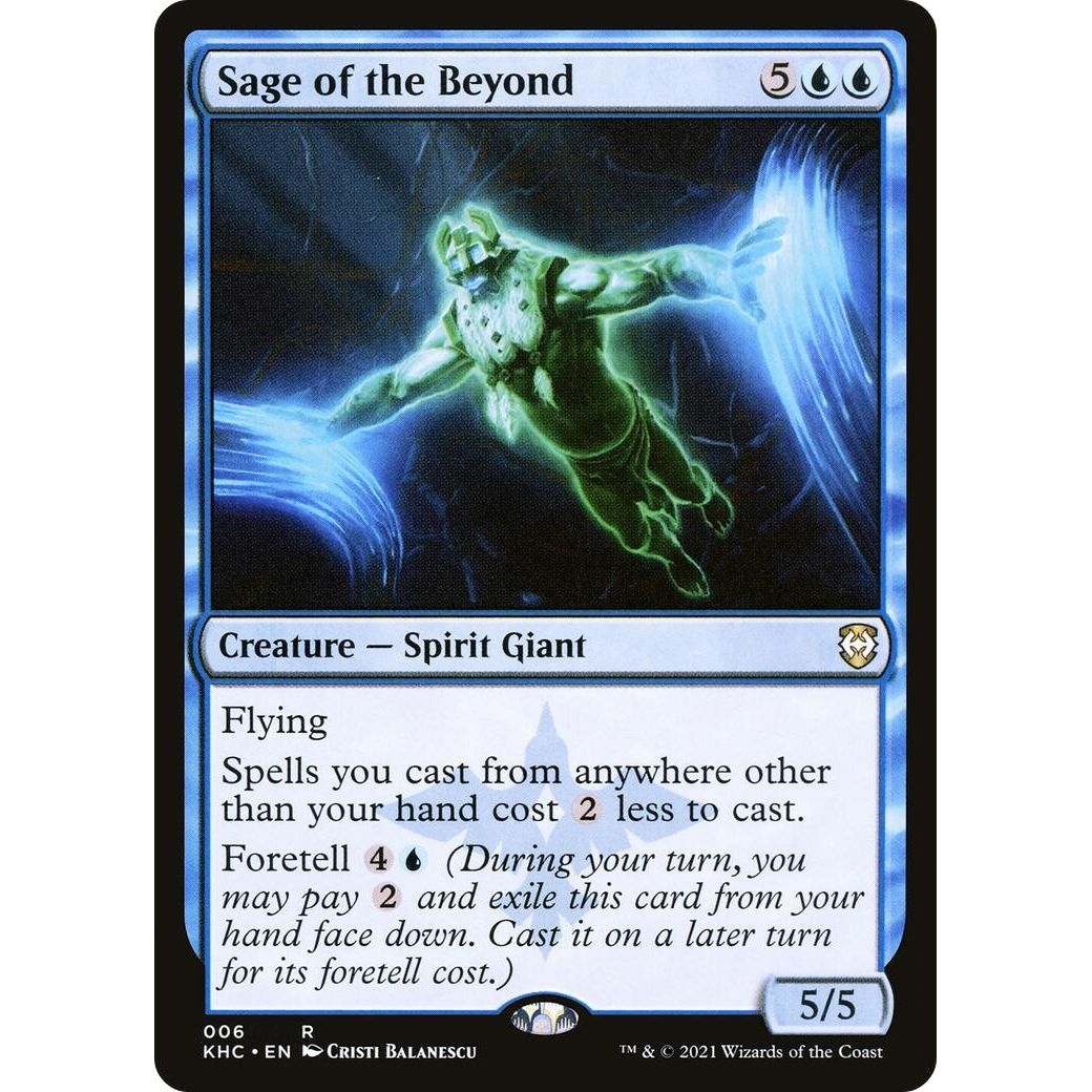 Image for Sage of the Beyond (6) (KHC) - Magic: The Gathering