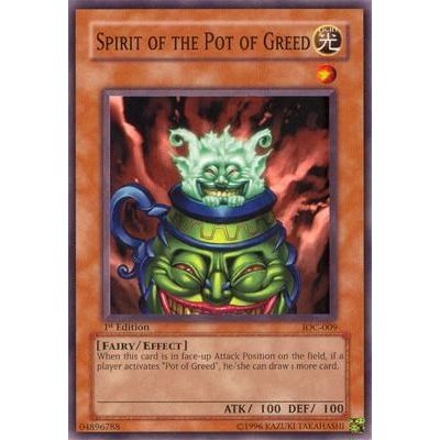 Image for Spirit of the Pot of Greed (IOC-009) (IOC) - YuGiOh