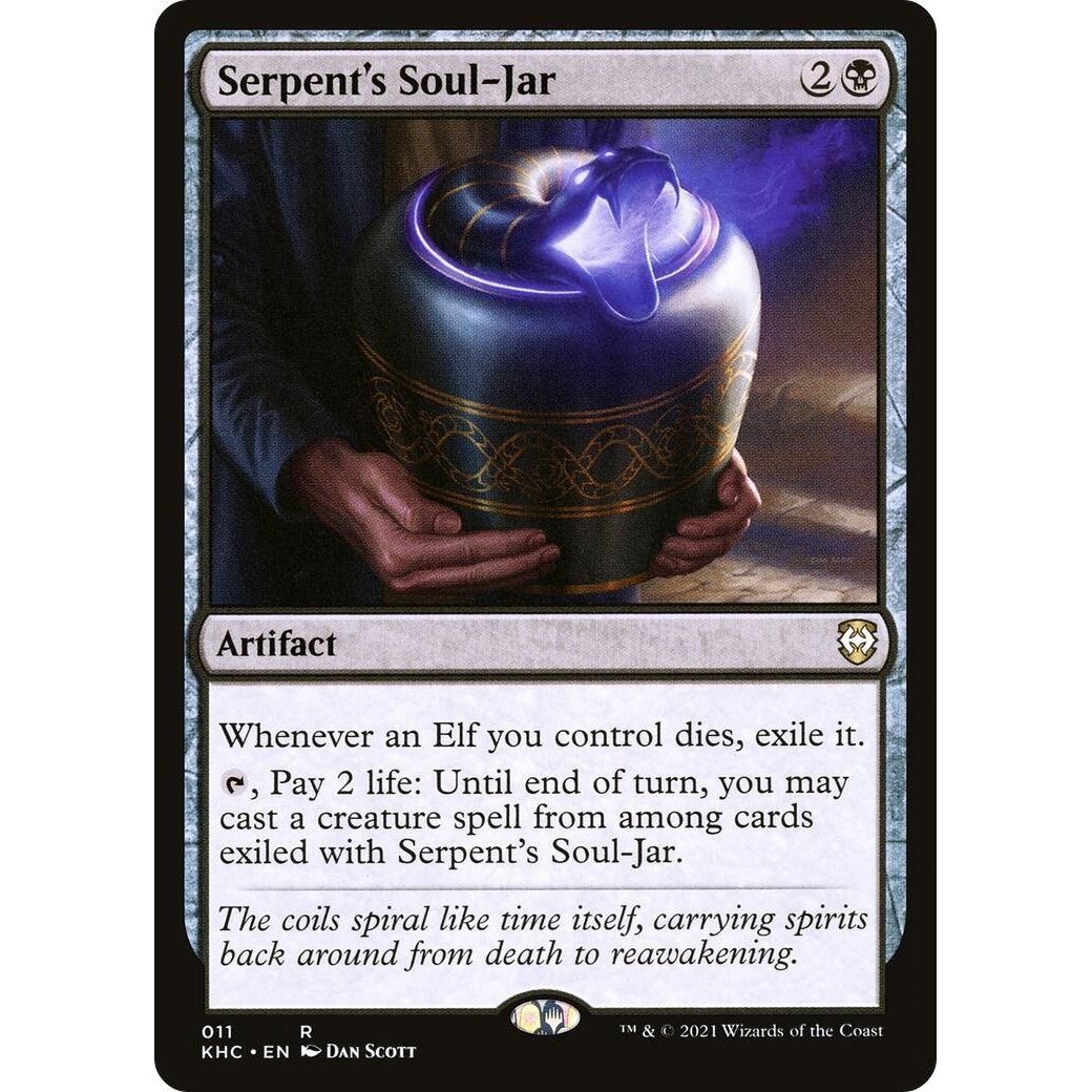 Image for Serpent's Soul-Jar (11) (KHC) - Magic: The Gathering