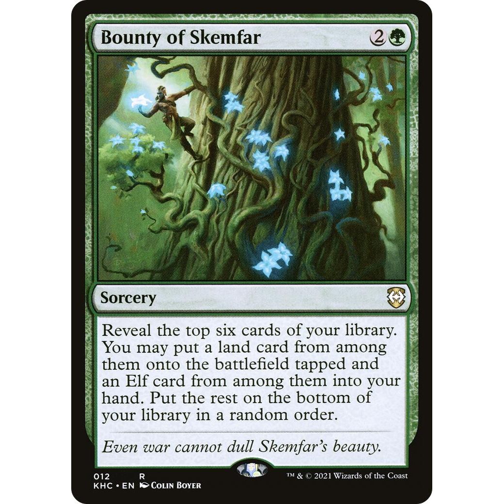 Image for Bounty of Skemfar (12) (KHC) - Magic: The Gathering