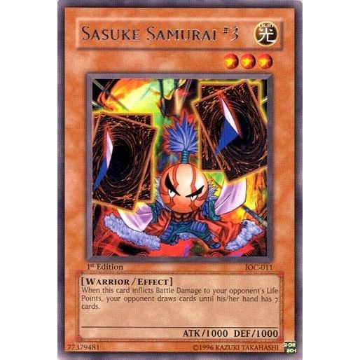 Image for Sasuke Samurai #3 (IOC-011) (IOC) - YuGiOh