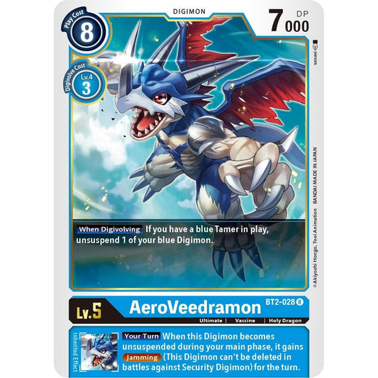 Image for AeroVeedramon (BT2-028 R) (BT01-03B) - Digimon Card Game