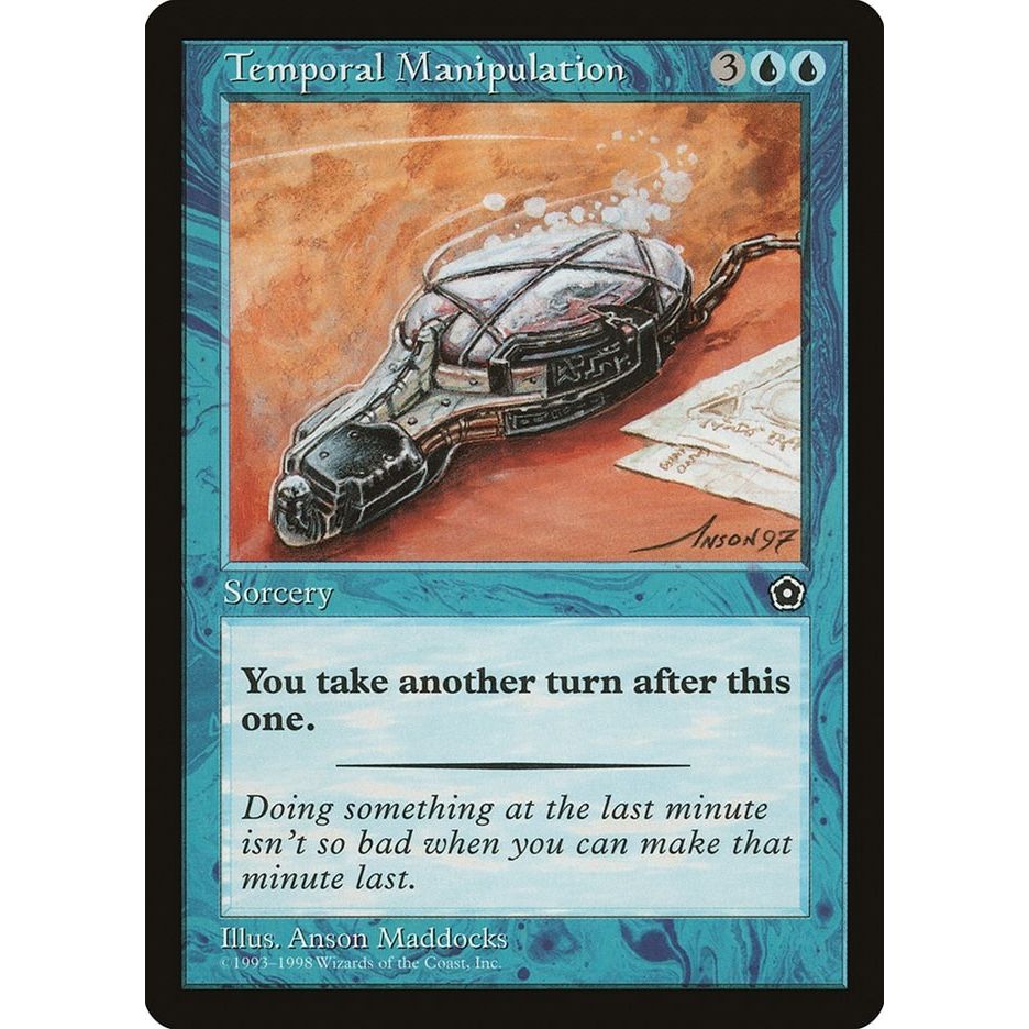 Image for Temporal Manipulation (P02) - Magic: The Gathering