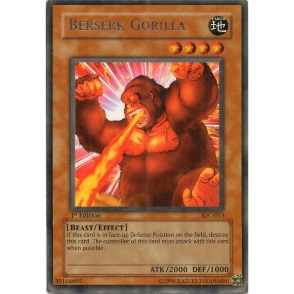 Image for Berserk Gorilla (IOC-013) (IOC) - YuGiOh