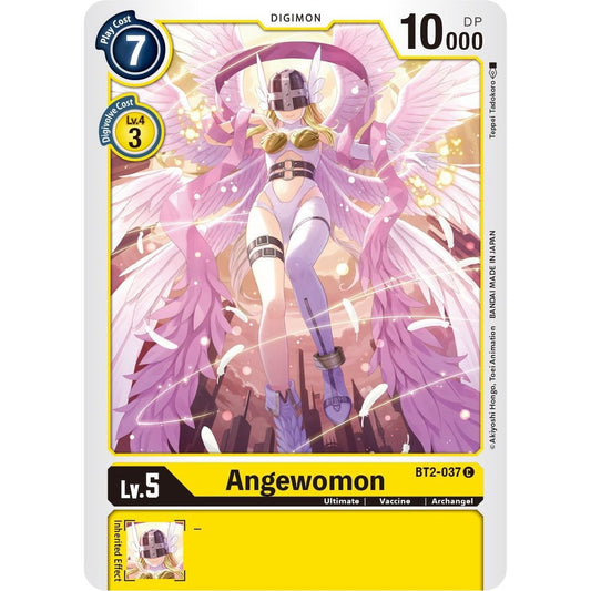 Image for Angewomon - BT2-037 (BT2-037 C) (BT01-03B) - Digimon Card Game