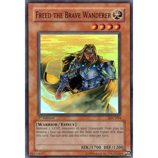 Image for Freed the Brave Wanderer (IOC-014) (IOC) - YuGiOh