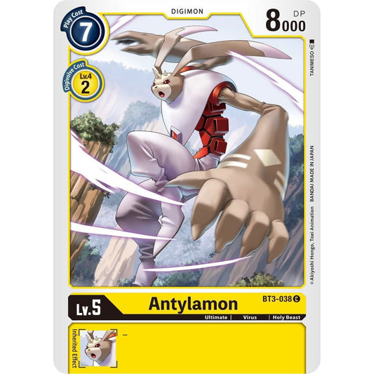 Image for Antylamon (BT3-038 C) (BT01-03B) - Digimon Card Game