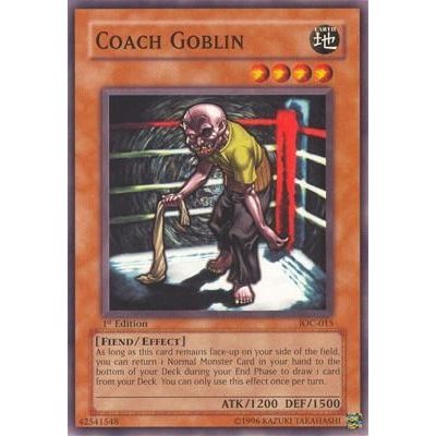 Image for Coach Goblin (IOC-015) (IOC) - YuGiOh