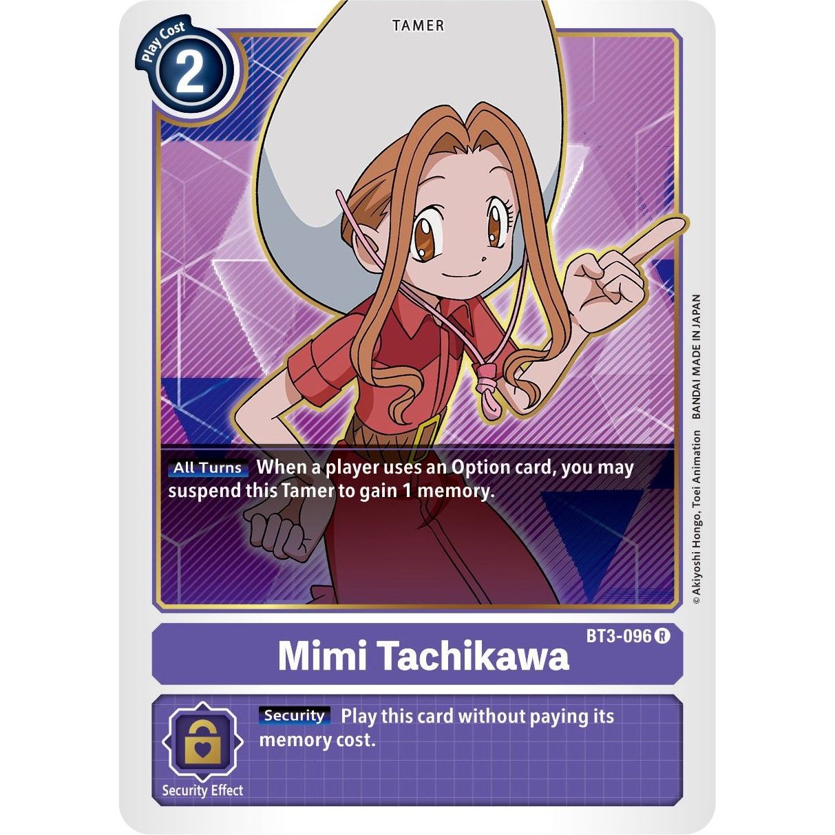 Image for Mimi Tachikawa - BT3-096 (BT3-096 R) (BT01-03B) - Digimon Card Game