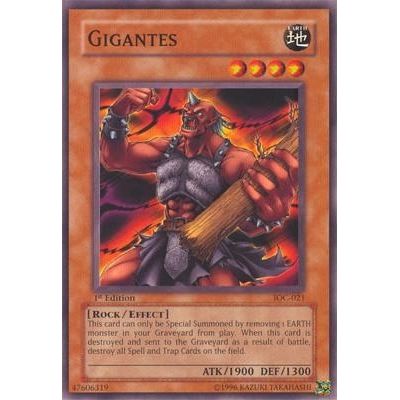 Image for Gigantes (IOC-021) (IOC) - YuGiOh