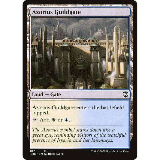 Image for Azorius Guildgate (107) (KHC) - Magic: The Gathering