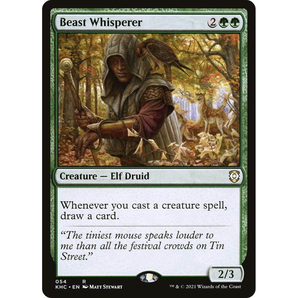Image for Beast Whisperer (54) (KHC) - Magic: The Gathering