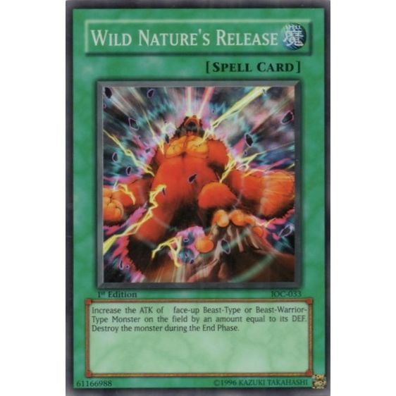 Image for Wild Nature's Release (IOC-033) (IOC) - YuGiOh
