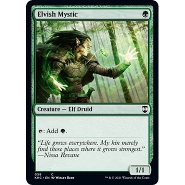 Image for Elvish Mystic (58) (KHC) - Magic: The Gathering