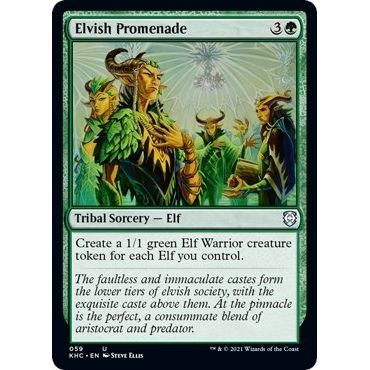 Image for Elvish Promenade (59) (KHC) - Magic: The Gathering