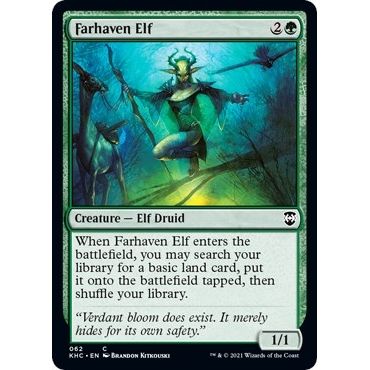 Image for Farhaven Elf (62) (KHC) - Magic: The Gathering