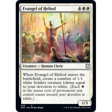 Image for Evangel of Heliod (23) (KHC) - Magic: The Gathering