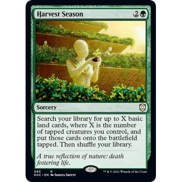 Image for Harvest Season (63) (KHC) - Magic: The Gathering