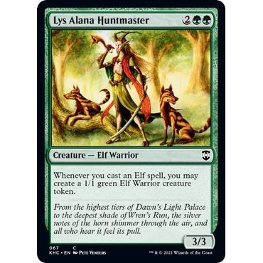 Image for Lys Alana Huntmaster (67) (KHC) - Magic: The Gathering