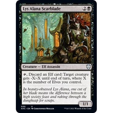 Image for Lys Alana Scarblade (50) (KHC) - Magic: The Gathering