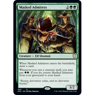 Image for Masked Admirers (69) (KHC) - Magic: The Gathering