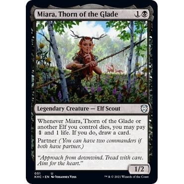 Image for Miara, Thorn of the Glade (51) (KHC) - Magic: The Gathering