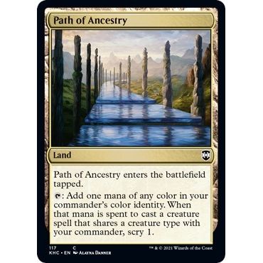 Image for Path of Ancestry (117) (KHC) - Magic: The Gathering