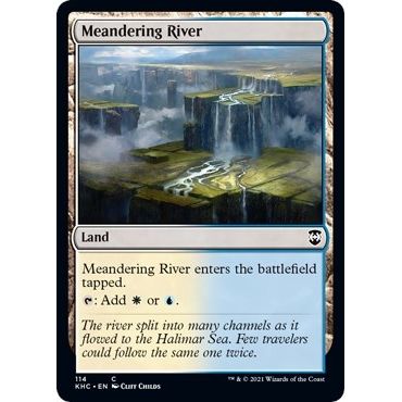 Image for Meandering River (114) (KHC) - Magic: The Gathering