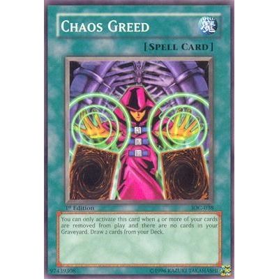 Image for Chaos Greed (IOC-038) (IOC) - YuGiOh