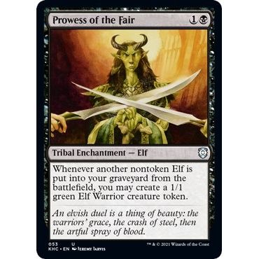 Image for Prowess of the Fair (53) (KHC) - Magic: The Gathering